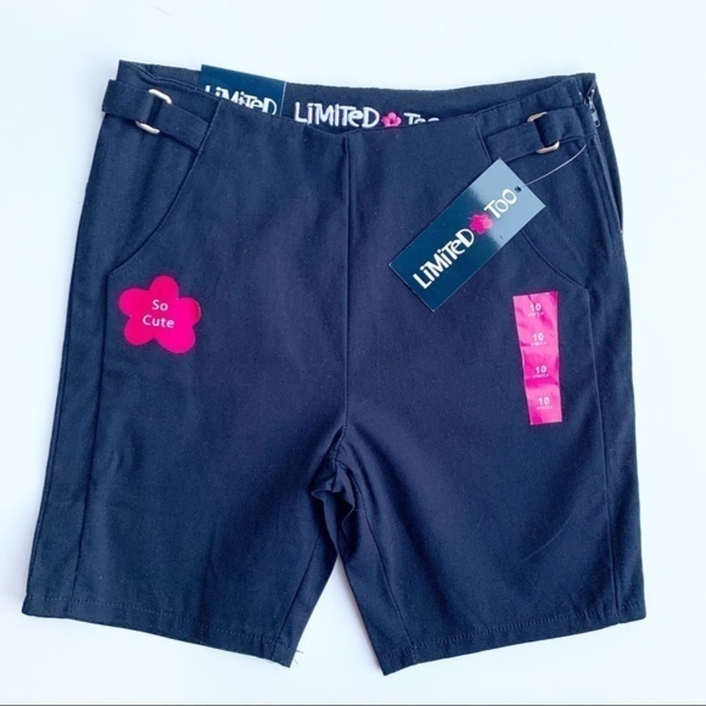 Limited Too‎ Girls Navy Uniform Shorts Size 10